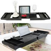 Teleskopinis vonios laikiklis 70–105 cm vonios padėklas lentyna vonia Vonios įrankiai Rankšluosčių laikymo lentyna Virtuvės kriauklės kanalizacijos laikiklis HWC