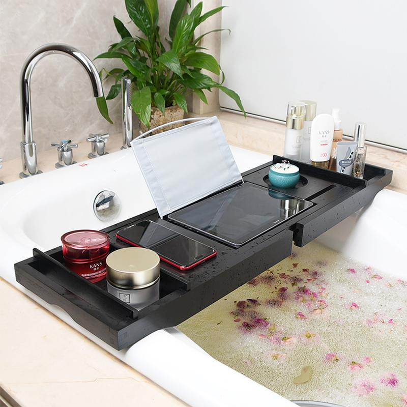 Teleskopinis vonios laikiklis 70–105 cm vonios padėklas lentyna vonia Vonios įrankiai Rankšluosčių laikymo lentyna Virtuvės kriauklės kanalizacijos laikiklis HWC