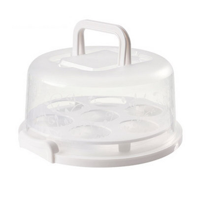 Преносима кутия за съхранение на торта Опаковъчна кутия за печене Торта за рожден ден Сватбен десерт Плодове Видима кутия за съхранение Кухненски инструменти за печене