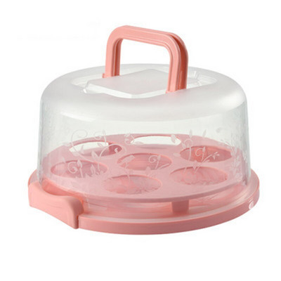 Преносима кутия за съхранение на торта Опаковъчна кутия за печене Торта за рожден ден Сватбен десерт Плодове Видима кутия за съхранение Кухненски инструменти за печене