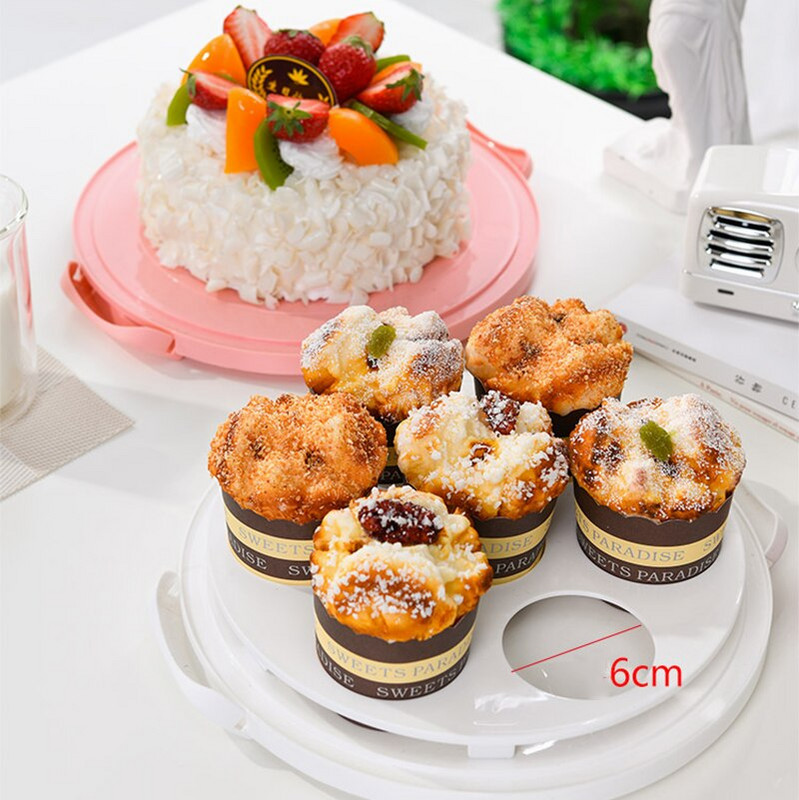 Преносима кутия за съхранение на торта Опаковъчна кутия за печене Торта за рожден ден Сватбен десерт Плодове Видима кутия за съхранение Кухненски инструменти за печене