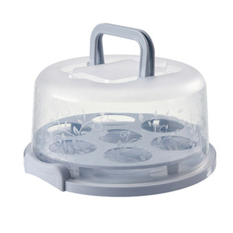 Преносима кутия за съхранение на торта Опаковъчна кутия за печене Торта за рожден ден Сватбен десерт Плодове Видима кутия за съхранение Кухненски инструменти за печене