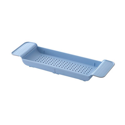 Stalak za pohranu kade na uvlačenje Posuda za kadu Višenamjenski ručnik Polica za pohranu sapuna Držač odvoda za sudoper Kuhinjski pribor za kupaonicu