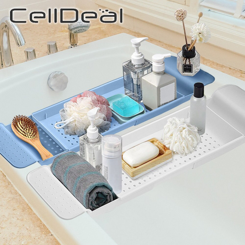 Stalak za pohranu kade na uvlačenje Posuda za kadu Višenamjenski ručnik Polica za pohranu sapuna Držač odvoda za sudoper Kuhinjski pribor za kupaonicu