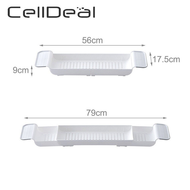 Stalak za pohranu kade na uvlačenje Posuda za kadu Višenamjenski ručnik Polica za pohranu sapuna Držač odvoda za sudoper Kuhinjski pribor za kupaonicu