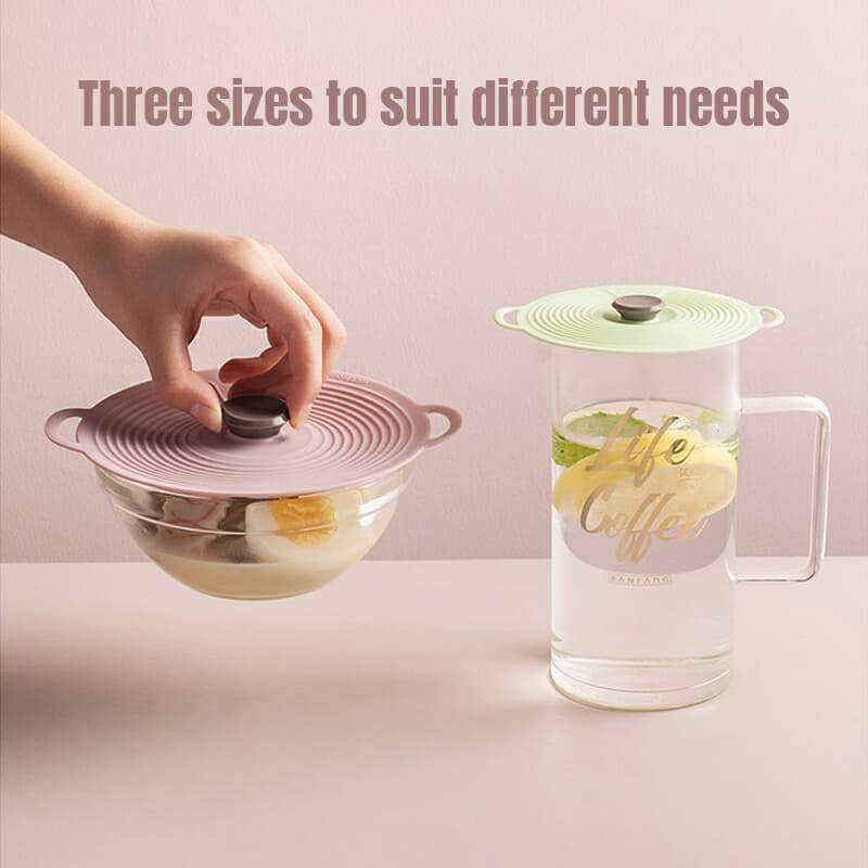 Kryt na konzervovanie potravín Silikónové tesnenie potravinárskej kvality Membrána, elastická flexibilná pokrievka na zeleninu a ovocie, dropshipping