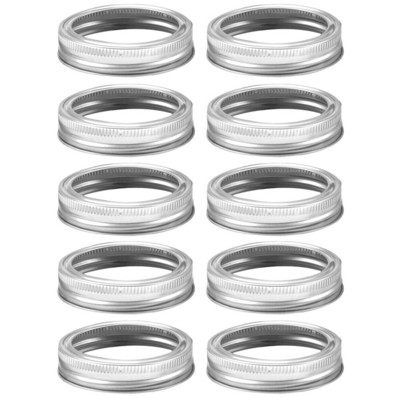 Skardos sandarinimas Stikliniai buteliai Konservų dangteliai Universalūs žiedai Sandėliavimas Tvirtas dangteliai Plačios burnos Mason Stiklainio Nesandarumo Atsparios atsarginės dalys