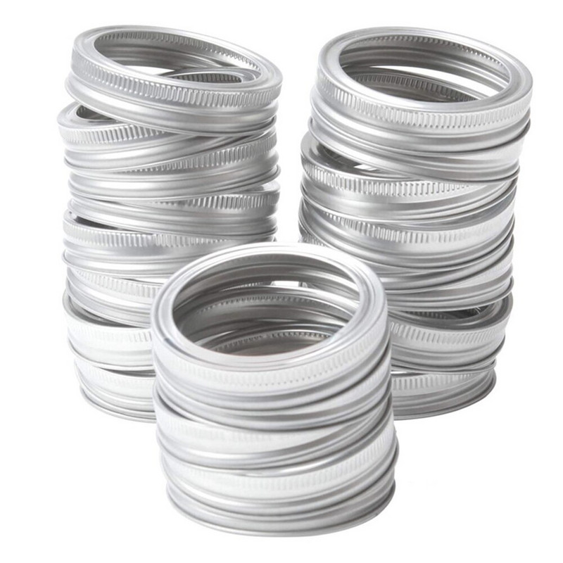 Skardos sandarinimas Stikliniai buteliai Konservų dangteliai Universalūs žiedai Sandėliavimas Tvirtas dangteliai Plačios burnos Mason Stiklainio Nesandarumo Atsparios atsarginės dalys