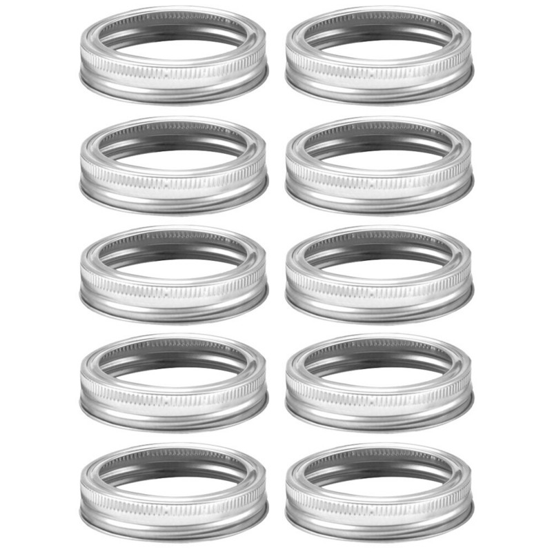 Skardos sandarinimas Stikliniai buteliai Konservų dangteliai Universalūs žiedai Sandėliavimas Tvirtas dangteliai Plačios burnos Mason Stiklainio Nesandarumo Atsparios atsarginės dalys