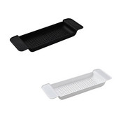 Ištraukiamas vonios laikymo stovas Vonios padėklas lentyna vonia Vonios įrankiai Rankšluosčių laikymo lentyna Virtuvės kriauklės kanalizacijos laikiklis