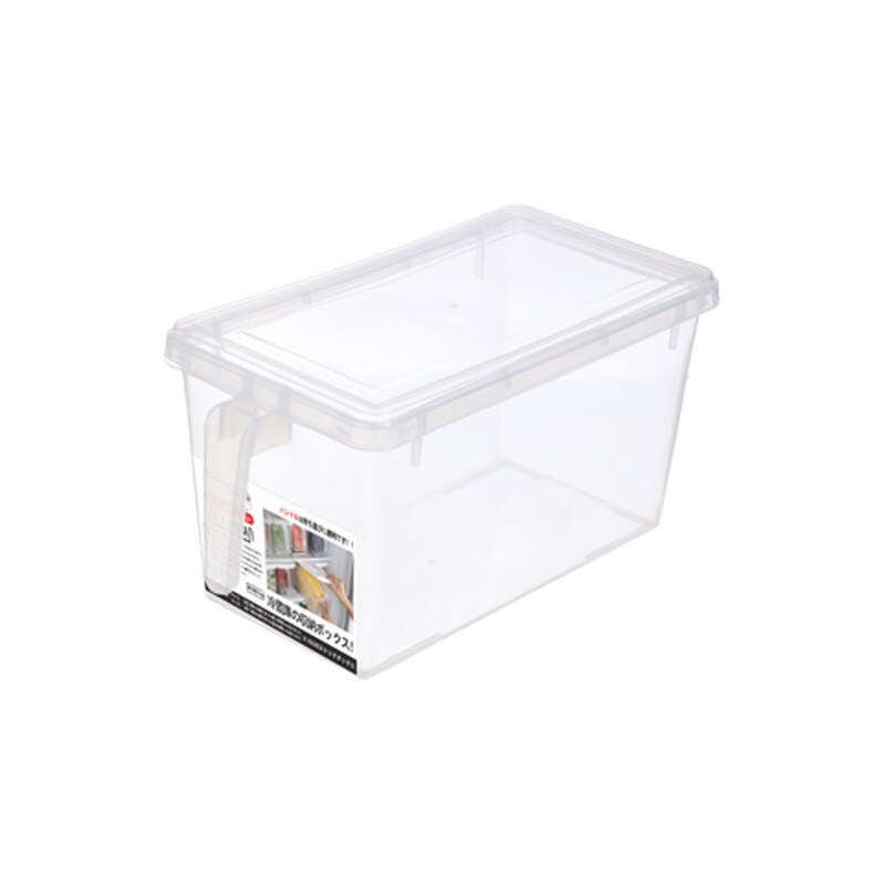 Úložný box do kuchynskej chladničky so zásuvkou, mrazený potravinový úložný box na udržiavanie čerstvosti, priehľadný kryt na opasok, organizéry