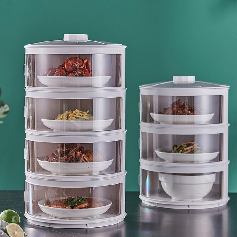 Dobar prozirni poklopac za hranu koji štedi prostor Izolacijski poklopac za sigurno očuvanje topline za posuđe za ostatke Izolacijski poklopac