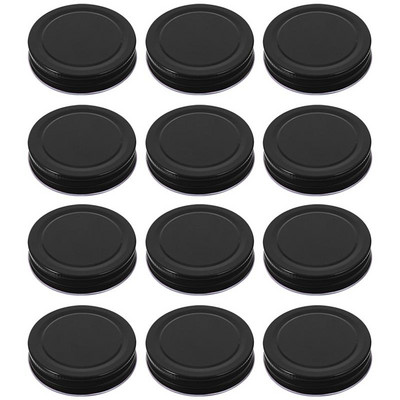 16 бр. Капаци за буркани Mason Капаци Буркани за консервиране Капачки Покритие Горни части Съхранение за пиене Galss Метално уплътнение Херметични пръстени Широка уста За многократна употреба