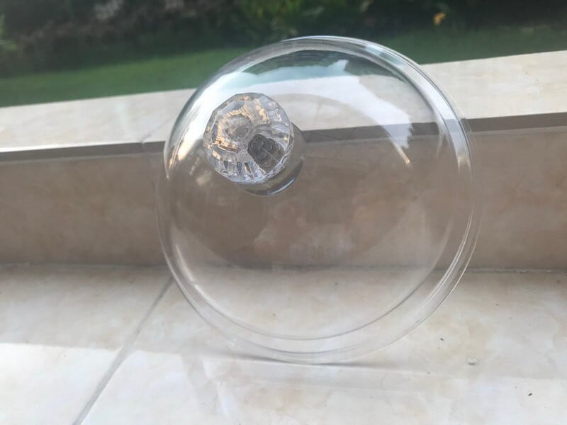 PC skaidrūs akriliniai maisto dulkėms atsparūs plastikiniai apvalūs pyragaičiai šviežiai išlaikantys dangtelius