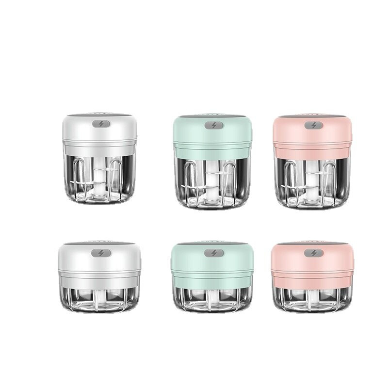 Accesorii de bucătărie Xiaomi Mașină electrică de pisare usturoi USB Presă de usturoi Legume ardei Carne Tocator de usturoi Presă Gadget