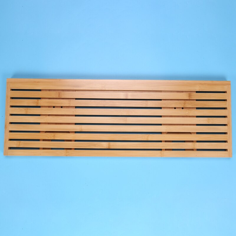 JFBL forró fából készült fürdőtálca Fürdőszoba polcok Jelentkezzen Pad/Book/Tablet Otthon Fürdőszobák Kiegészítők Fürdőkád állványtartó