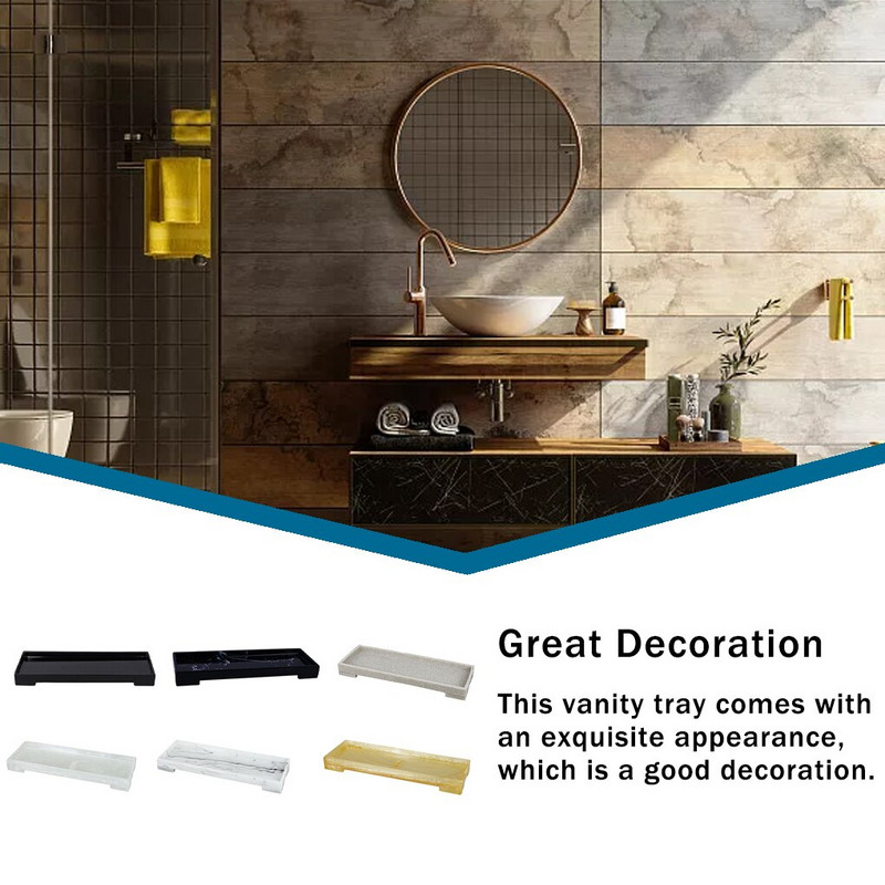 Praustuvo padėklas Buitiniai aksesuarai Komodos indai Lėkštė Rankšluosčiai Augalų derva Kompaktiškas dydis Organizacija Namų reikmenys Pilka