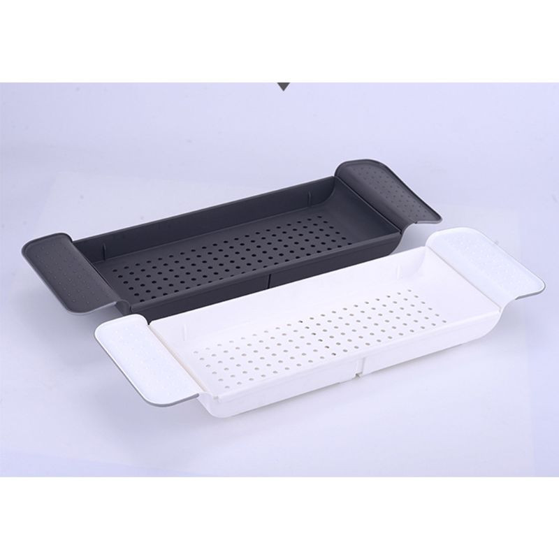 HX5B Kada Polica za kadu Caddy Tuš Proširivi držač Stalak Poslužavnik za odlaganje iznad kade Višenamjenski organizator za kupaonski tuš