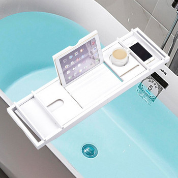 Παραλαμβάνεται η αντιολισθητική κλιμακούμενη σχάρα μπάνιου ραφιού μπάνιου πολλαπλών λειτουργιών