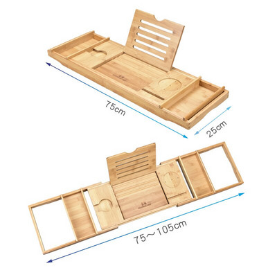 Primljena je višenamjenska polica za kadu protiv klizanja, prilagodljiva polica za kadu