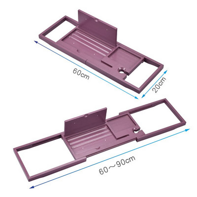 Primljena je višenamjenska polica za kadu protiv klizanja, prilagodljiva polica za kadu