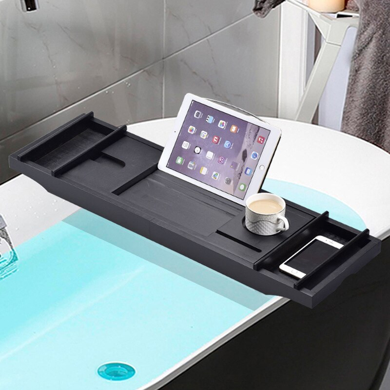 Primljena je višenamjenska polica za kadu protiv klizanja, prilagodljiva polica za kadu