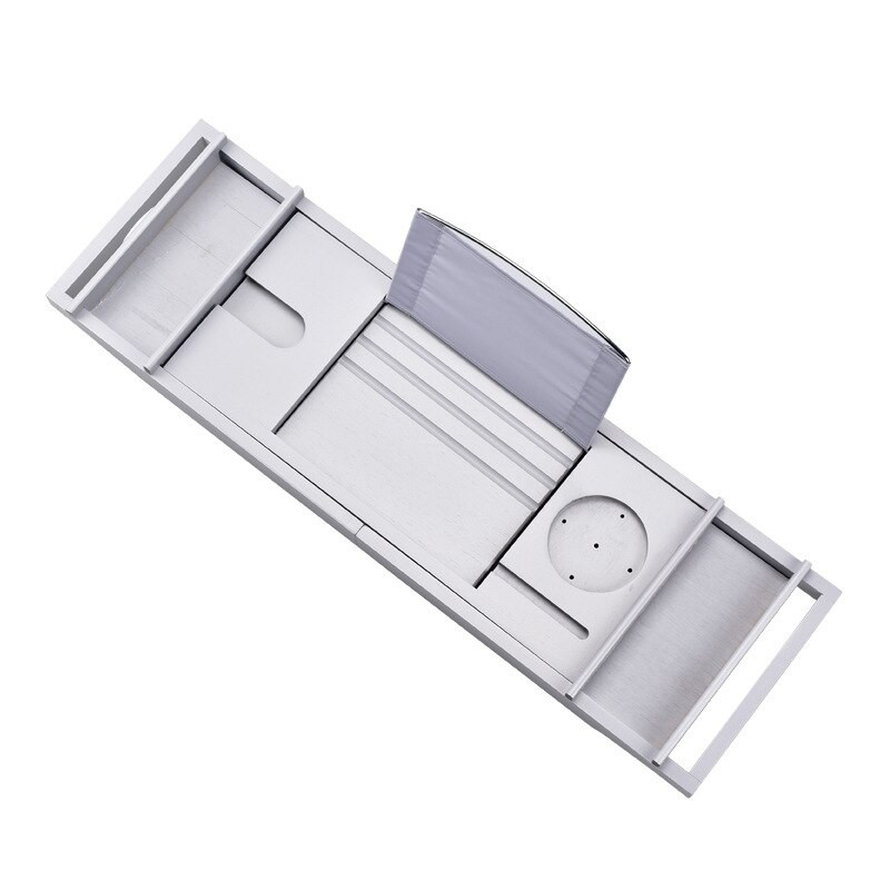 Primljena je višenamjenska polica za kadu protiv klizanja, prilagodljiva polica za kadu