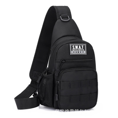 Tekstilinė vyriška rankinė su logotipu