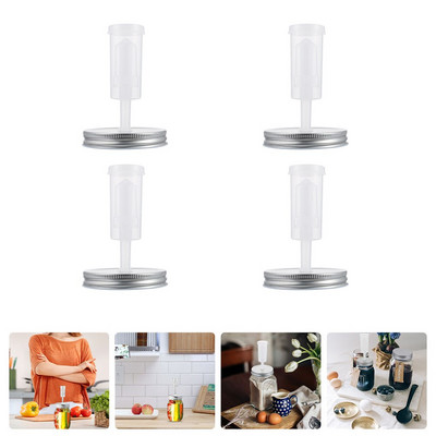 Kaaned Fermentatsioonipurgid Hapukurgipurgid Mason Mouth Käärimine Lai konserveerimine Õhuluku kaas Veevaba toru Korduvkasutatav Asendamine Regulaarne