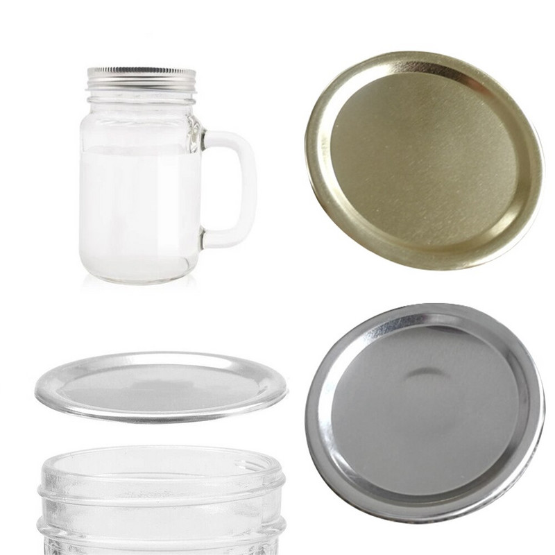 24 bucăți capace de etanșare de 70 mm, potrivite pentru borcane Kilner Mason Ball pentru conserve Capace de păstrare în casă Capace pentru borcan Mason Capace pentru conserve