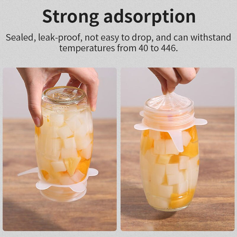 12kom/6kom Silikonski poklopac za hranu za višekratnu upotrebu, rastezljivi poklopci, univerzalni omot za hranu, silikonski poklopac za svježinu, rastezljivi poklopac