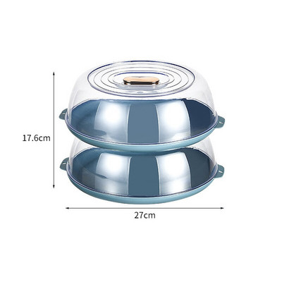 Višeslojni poklopci za očuvanje topline koji se mogu složiti učinkovito izoliraju prašinu Kuhinjska kutija za pohranu Prozirni kanister za hranu Održava svježinu