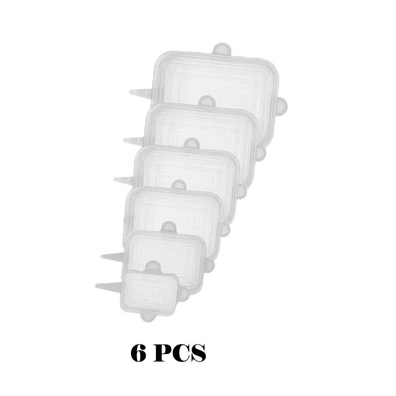 12 komada silikonskih navlaka za hranu za višekratnu upotrebu, rastezljivih poklopaca, elastičnih podesivih zdjelica, navlaka za mikrovalnu pećnicu, kuhinjska folija, silikonske kapice koje čuvaju svježinu