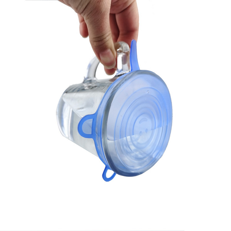 12 komada silikonskih navlaka za hranu za višekratnu upotrebu, rastezljivih poklopaca, elastičnih podesivih zdjelica, navlaka za mikrovalnu pećnicu, kuhinjska folija, silikonske kapice koje čuvaju svježinu