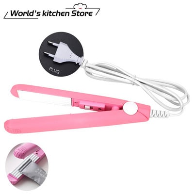 Мини преносима машина за топлинно запечатване на храна Вакуумно запечатване Опаковка за уплътняване Пластмасов импулсен уплътнител Щипки за домакински торбички Ръчно опаковане