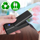 Мини уплътнител за торбички Машина за запечатване на затваряне на храна Термични пластмасови торбички Уплътнител Опаковка Топлинни аксесоари Опаковка Кухненско съхранение