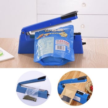 Μηχάνημα σφράγισης μηχάνημα αυτόματης συσκευασίας σφραγιστικών τροφίμων θερμότητας Εγχειρίδιο Impulse Heat Sealer Poly Bag Machine Hand Impulse Sealer
