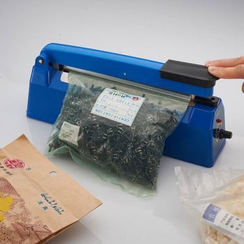 Μηχάνημα σφράγισης μηχάνημα αυτόματης συσκευασίας σφραγιστικών τροφίμων θερμότητας Εγχειρίδιο Impulse Heat Sealer Poly Bag Machine Hand Impulse Sealer