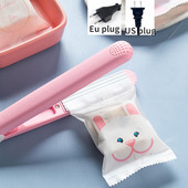 Mini nešiojama šiluminio sandarinimo mašina Maisto vakuuminio sandariklio sandariklio pakuotė Plastikinė impulsinė sandarinimo priemonė, buitinė maišų spaustukai, rankinė pakuotė