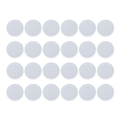 Normál szájfedelek befőttesüvegek fedeléhez Műanyag tárolókupakok Mason befőttesüvegekhez és még sok máshoz, szabványos, átmérő 70 mm