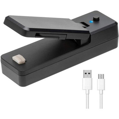 Mini baliaci tepelný uzáver USB nabíjateľný stroj na uzatváranie potravinových vreciek s káblom multifunkčný uzáver baliaci kuchynský nástroj