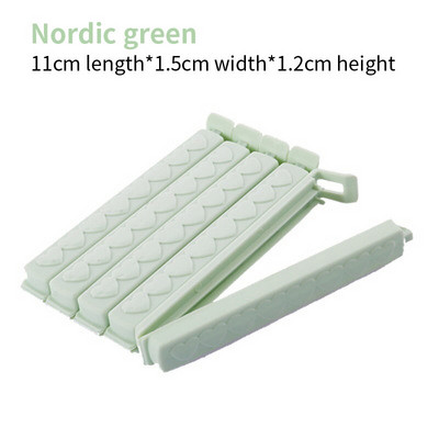 Αποθήκευση κουζίνας Τσάντα τροφίμων Κλιπ σφράγισης με προστασία από την υγρασία Κλιπ στεγανοποίησης φορητό προμήθειες αποθήκευσης Abs Συντήρηση τροφίμων