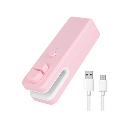 Φορητό μηχάνημα σφράγισης σακούλας θερμότητας Φορητή συσκευασία Κλείσιμο σακούλας φαγητού με πλαστική συσκευασία Αυτοκόλλητο μηχανής φακέλου Αξεσουάρ κουζίνας