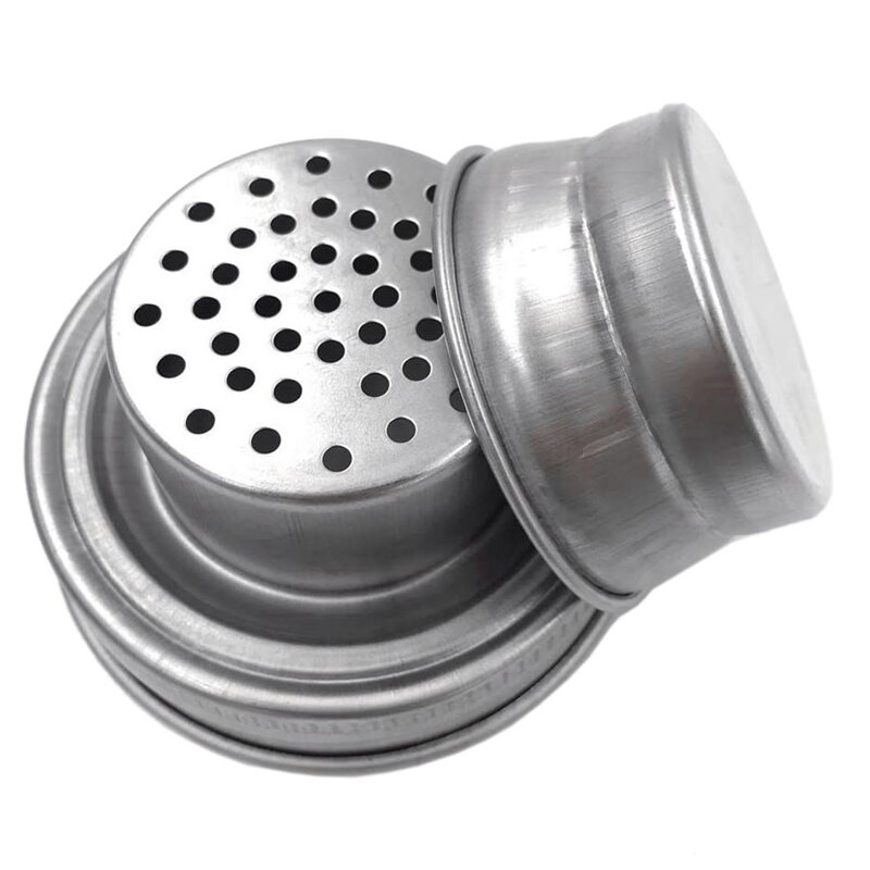 Veká do šejkra Mason Jar, 2 balenia, koktaily alebo váš najlepší suchý shaker - zmiešajte korenie, múku z dredže, cukor a ďalšie - hodí sa do akéhokoľvek bežného šejkra.