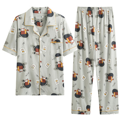 Pijamale bărbați din două piese - mai multe modele