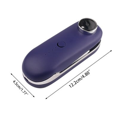 Mini kaasaskantav kott kuumatihendaja USB-laetav käeshoitav soojendus toiduhoidja plastikust tihendusmasina klamber koos külmikuga 29EA