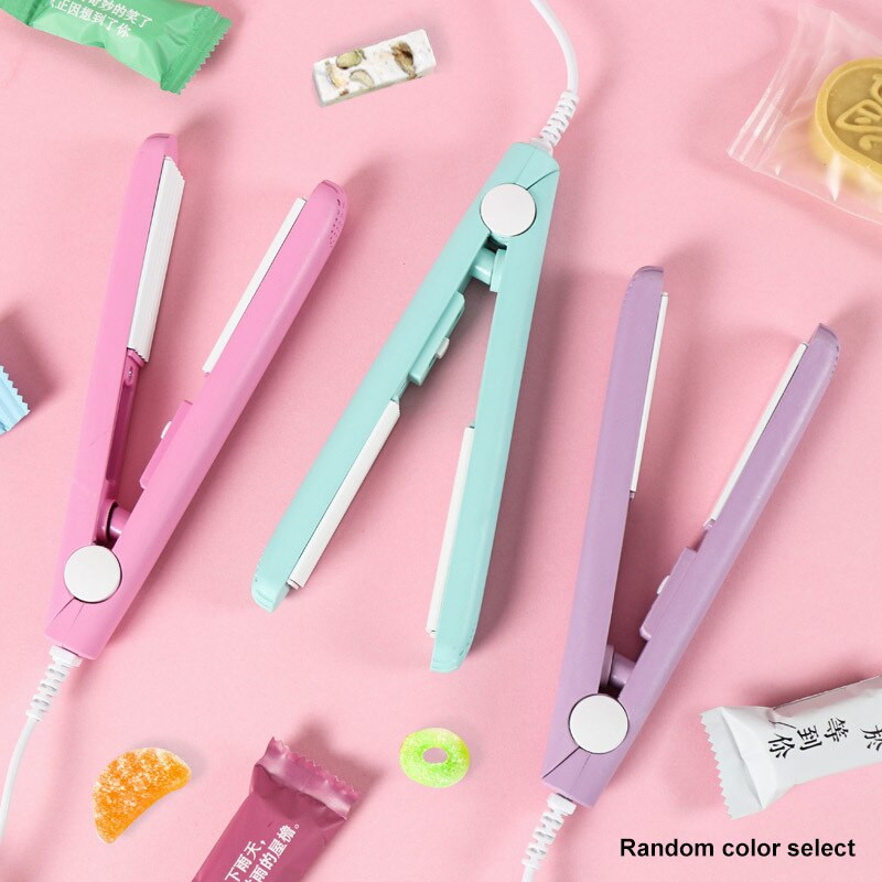 Щипки за чанти Пластмасов уплътнител за удобство в кухнята Мини организация за съхранение Затворете топлинна машина Неща Акумулаторна храна Сладък