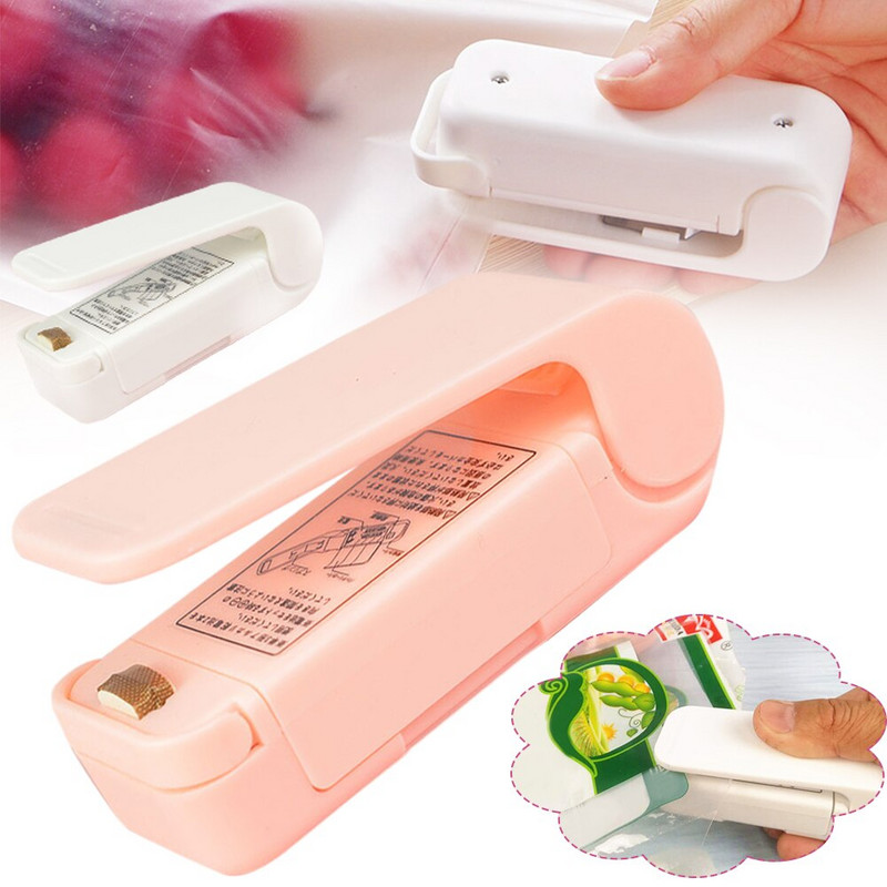 Zavarivač toplinske vrećice Plastična vrećica 3,5x1,5x2,3 inča Zavarivač Mini stroj za toplinsko zavarivanje za spremanje hrane za užinu Svježe ručne kućne upotrebe