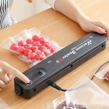 Vacuum Food Sealer Plastic Bag Sealer Packaging Machine Bag Sealer 220V Household Food Vacuum Sealer Film Sealer Vacuum Packer