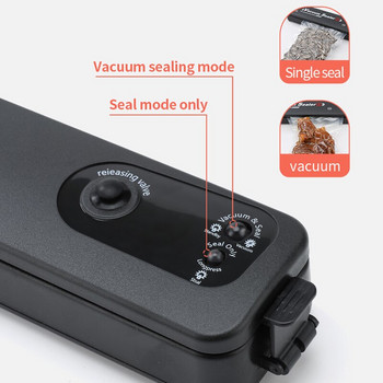 Vacuum Food Sealer Plastic Bag Sealer Packaging Machine Bag Sealer 220V Household Food Vacuum Sealer Film Sealer Vacuum Packer